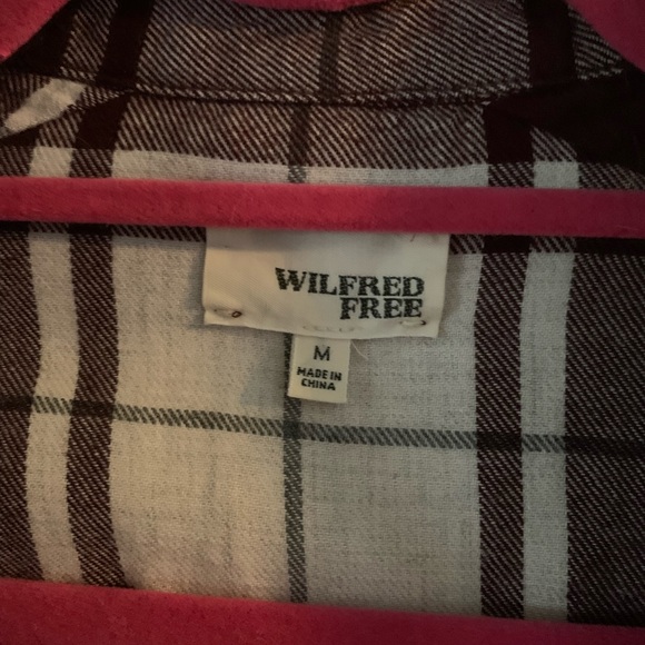 Wilfred Free long plaid shirt - Picture 3 of 5